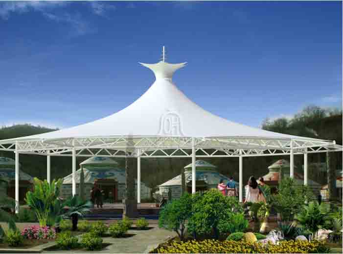 景觀膜結構高點該如何處理？